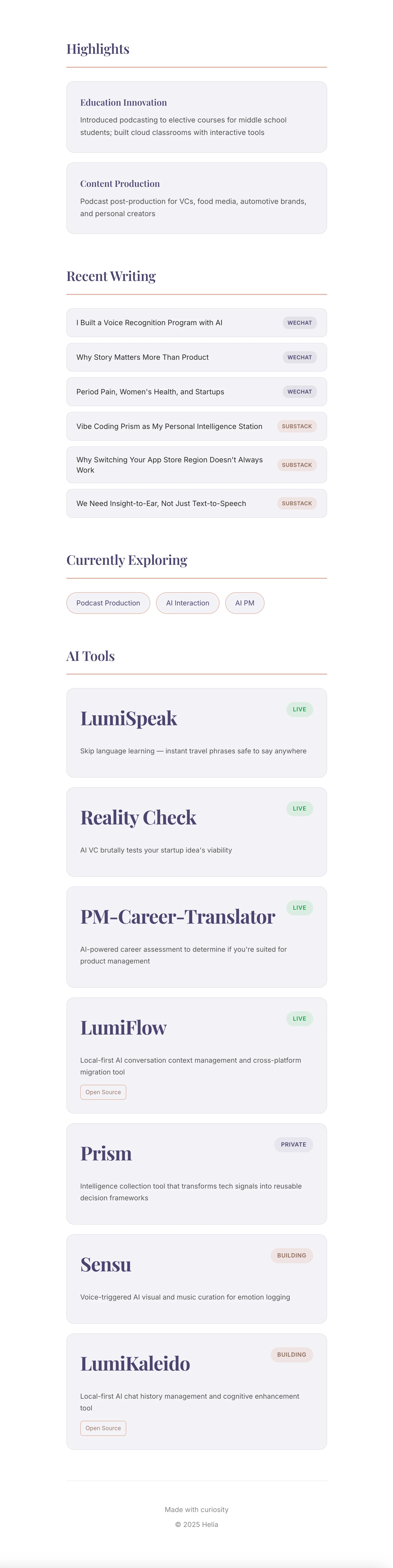21 Days: From My First Shipped Tool to Building My Personal Website