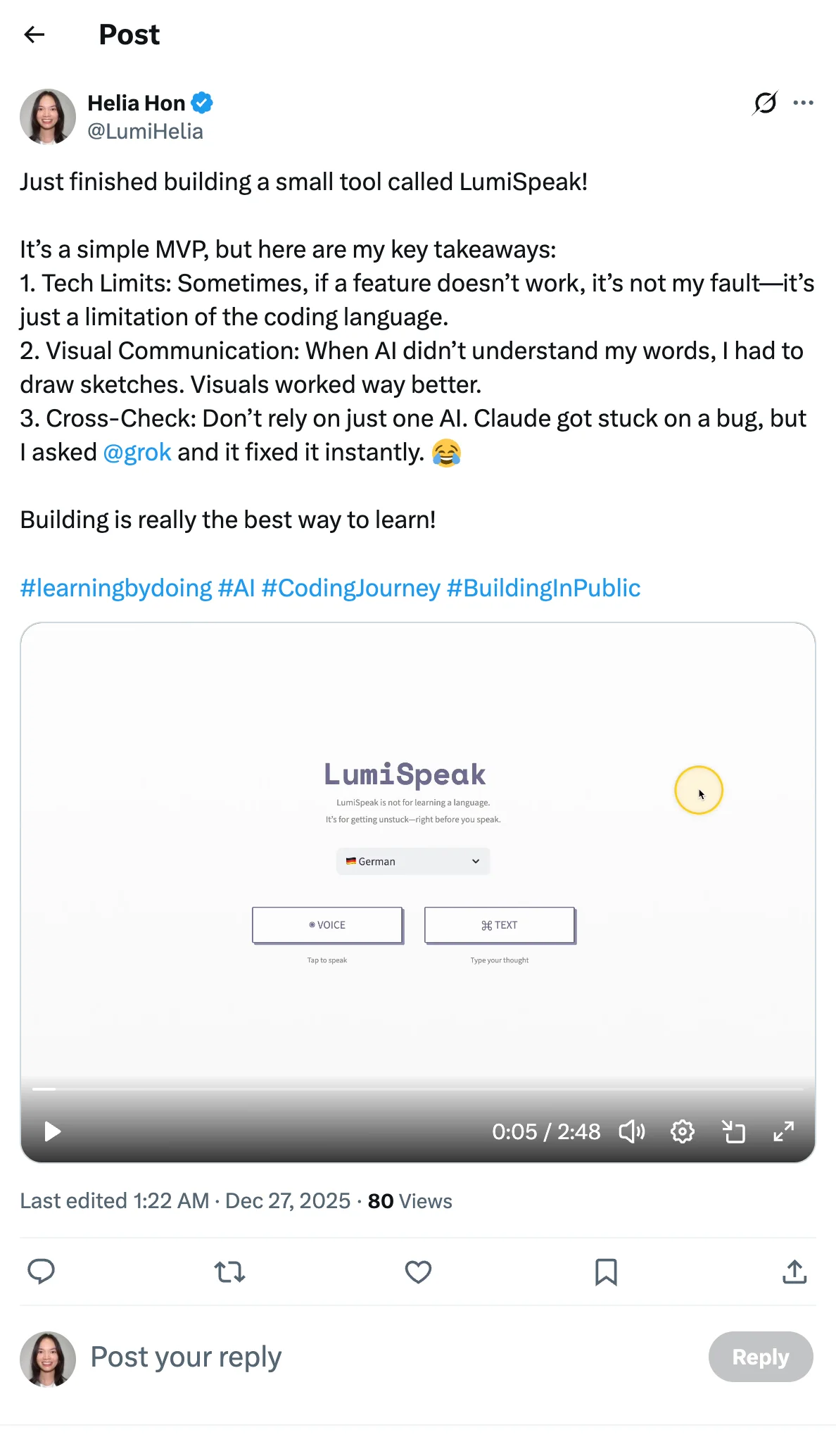 21 Days: From My First Shipped Tool to Building My Personal Website