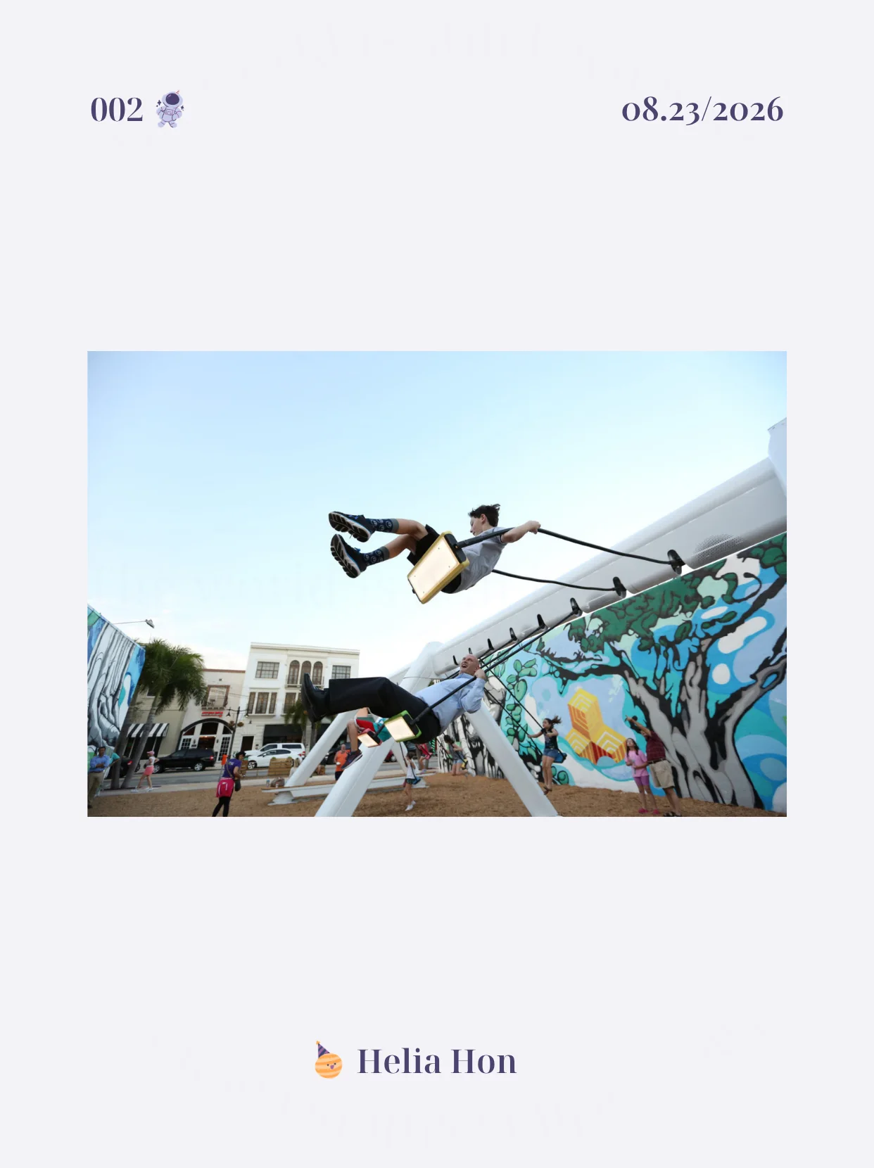 City at Play 002 | Swings + People = a Swing Band?