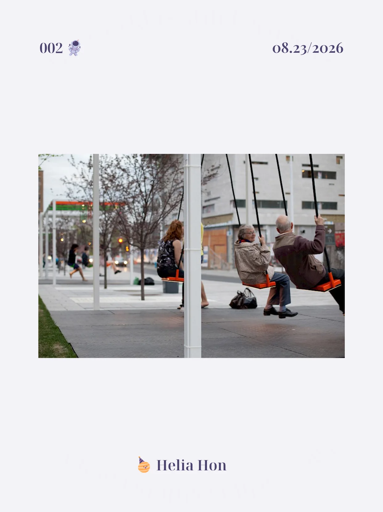 City at Play 002 | Swings + People = a Swing Band?