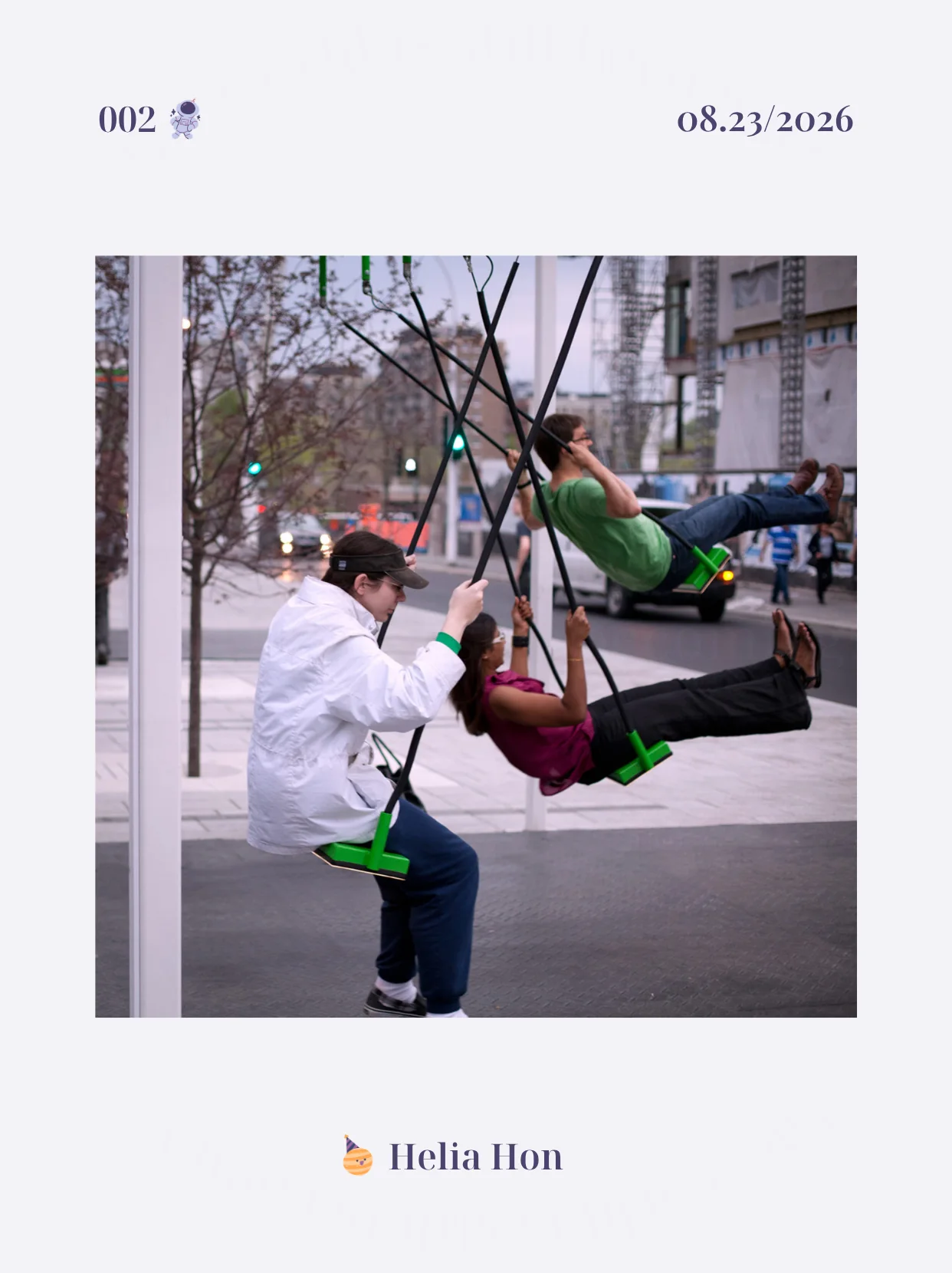 City at Play 002 | Swings + People = a Swing Band?