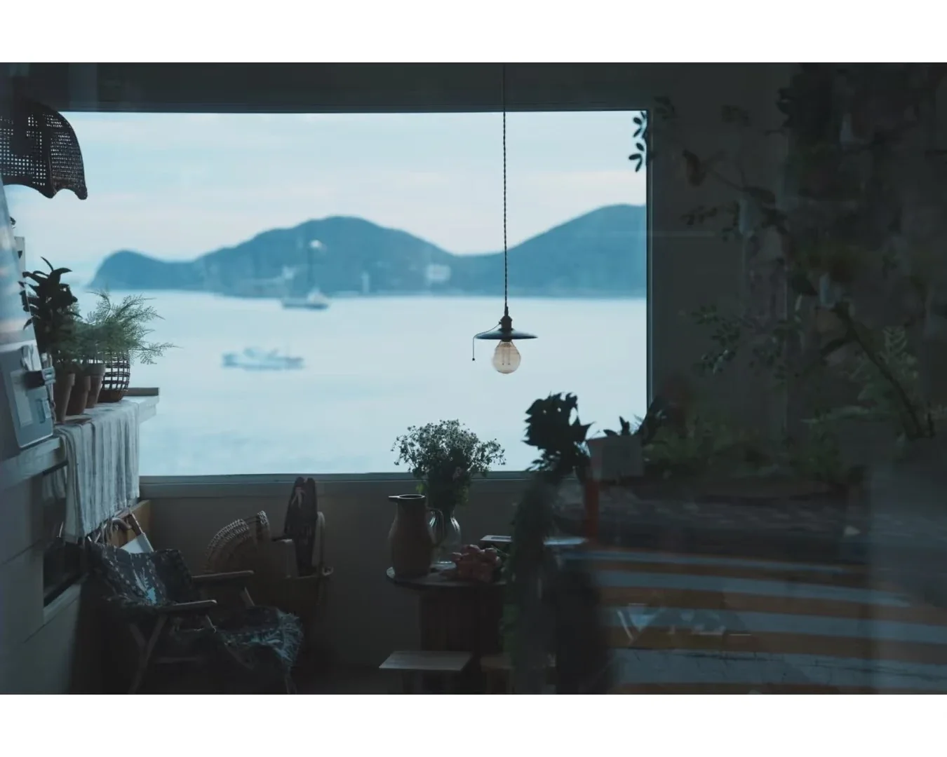 在海边做了一场蓝调的梦