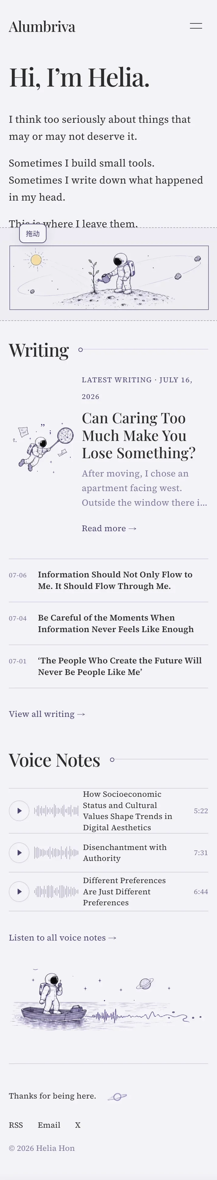 Mobile view